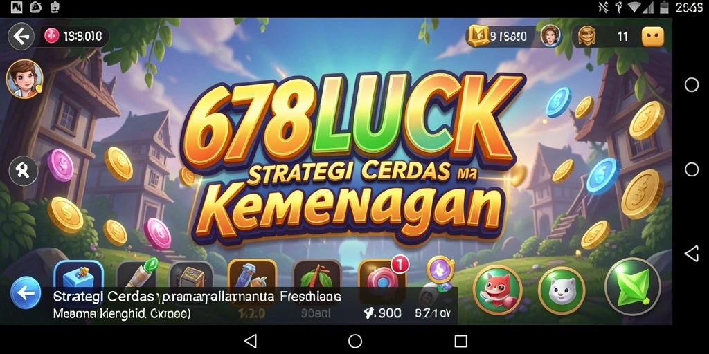 Screenshot gameplay 678LUCK dengan antarmuka strategi yang menarik.