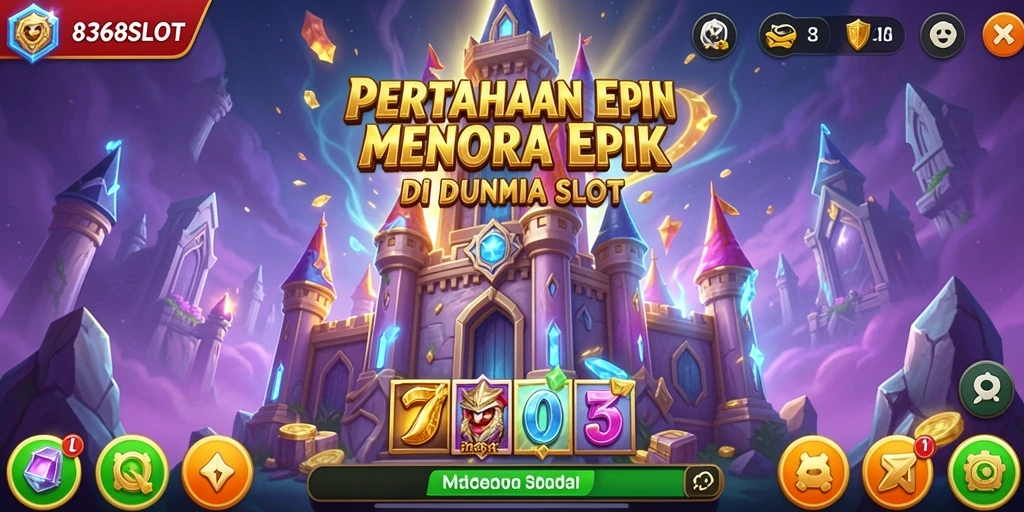 Tampilan gameplay seru dan menegangkan dari 8368SLOT.