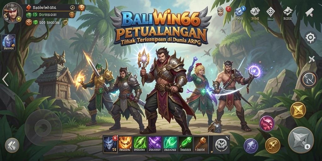 Tampilan gameplay seru BALIWIN66 yang memukau.