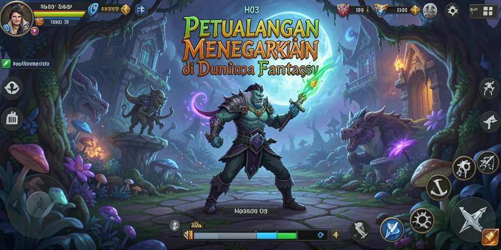 Screenshot H03 menampilkan aksi seru dalam petualangan yang menantang.