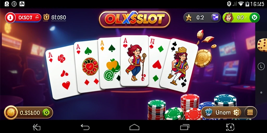 Tampilan gameplay seru dalam game Domino OLXSLOT yang penuh aksi.