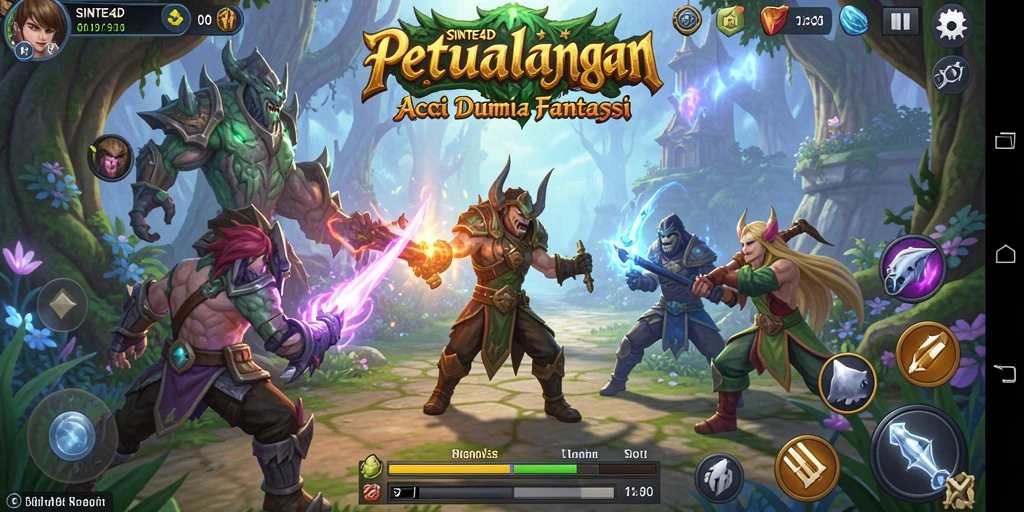 Gameplay SINTE4D yang mendebarkan dan penuh aksi.