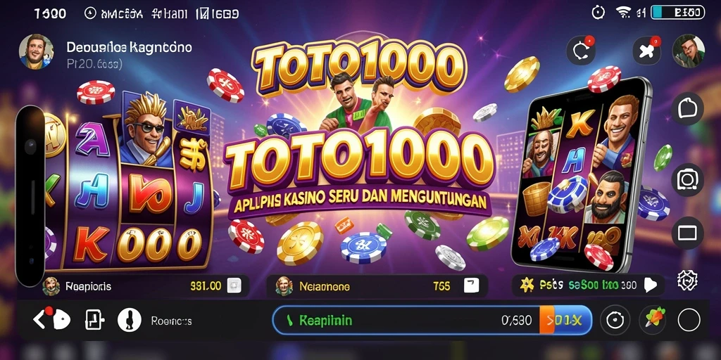 Gameplay menegangkan di TOTO1000, nikmati momen seru kasino.